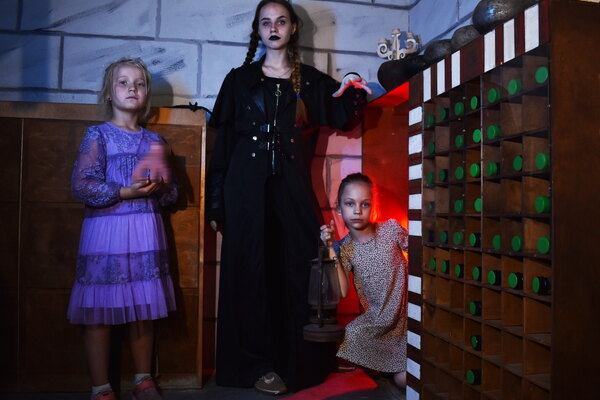 Тайник замка семейки Аддамс