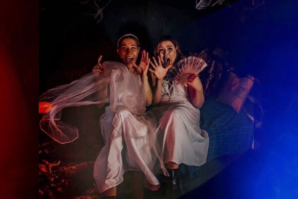 Фотография перформанса «Парфюмер. Запах смерти»