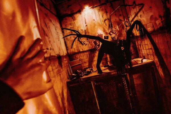 Фотография перформанса «И гаснет свет»