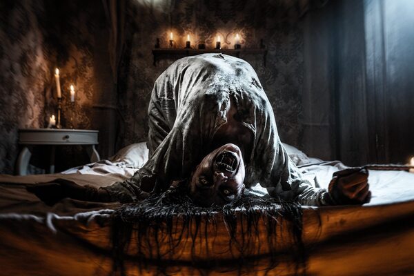 Фотография перформанса «Доска дьявола»