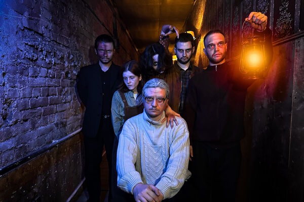 Фотография перформанса «The Ghosts of Stephen King»