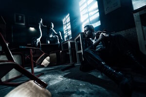 Фотография перформанса Silent Hill от компании Quest Stars (Фото 2)