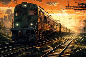 Фотография городского квеста Поезд-призрак: назад в СССР от компании Ubego (Фото 1)