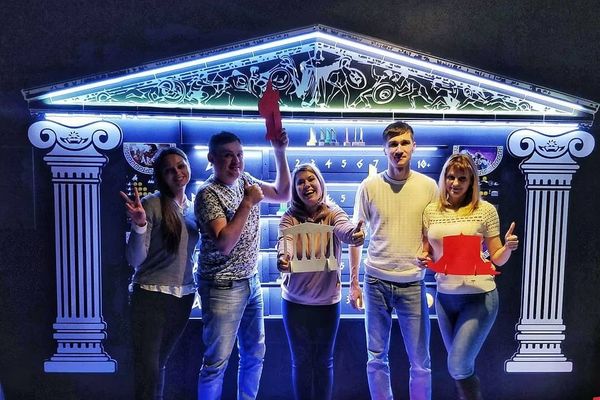 Команда «Мир Квестов» в квесте Битва богов. Arena